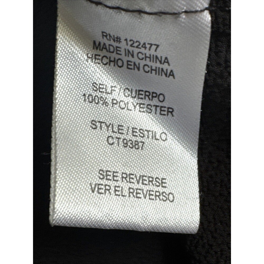 NSR Black Tie Neck Keyhole Blouse Size XS - Picture 10 of 12
